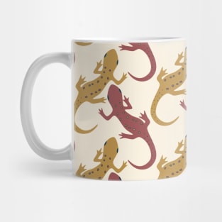 Spotted Newt (Mustard) Mug